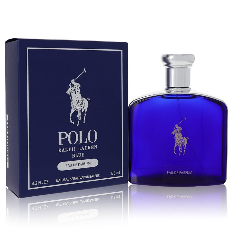 Polo Blue by Ralph Lauren Eau De Parfum Spray 4.2 oz for Men