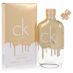 CK One Gold by Calvin Klein Eau De Toilette Spray (Unisex) 3.4 oz for Men