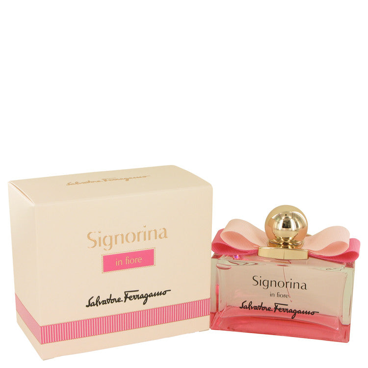 Signorina In Fiore by Salvatore Ferragamo Eau De Toilette Spray 3.4 oz for Women