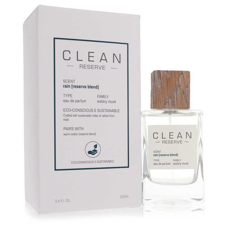 Clean Rain Reserve Blend by Clean Eau De Parfum Spray 3.4 oz for Women