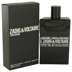 This is Him by Zadig & Voltaire Eau De Toilette Spray 3.4 oz for Men