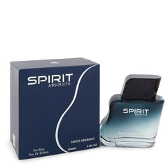 Swiss Arabian Spirit Absolute by Swiss Arabian Eau De Toilette Spray 3.4 oz for Men