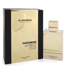 Al Haramain Amber Oud Gold Edition by Al Haramain Eau De Parfum Spray (Unisex) 2 oz  for Women
