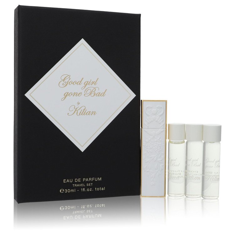 Good Girl Gone Bad by Kilian 4 x 0.25 oz Travel Spray includes 1 White Travel Spray with 4 Refills 4 x.25 oz for Women