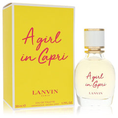 A Girl in Capri by Lanvin Eau De Toilette Spray 1.7 oz for Women