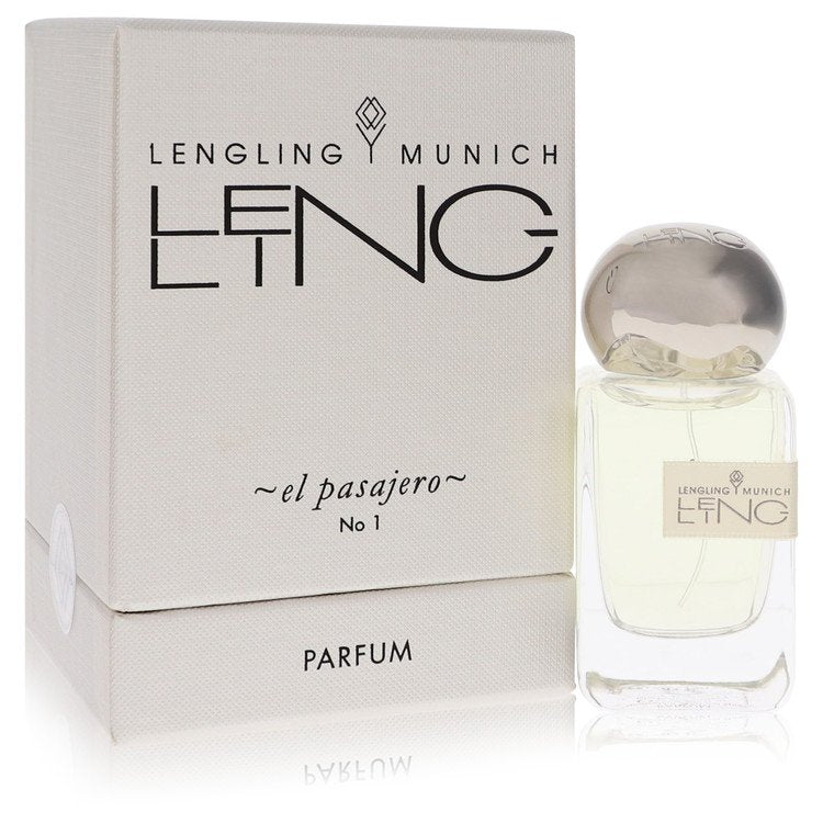 Lengling Munich No 1 El Pasajero by Lengling Munich Extrait De Parfum Spray (Unisex) 1.7 oz for Men