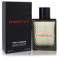 Ted Lapidus Poker Face by Ted Lapidus Eau De Toilette Spray 3.4 oz for Men