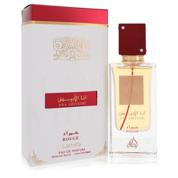 Ana Abiyedh I Am White Rouge by Lattafa Eau De Parfum Spray (Unisex) 2 oz for Women