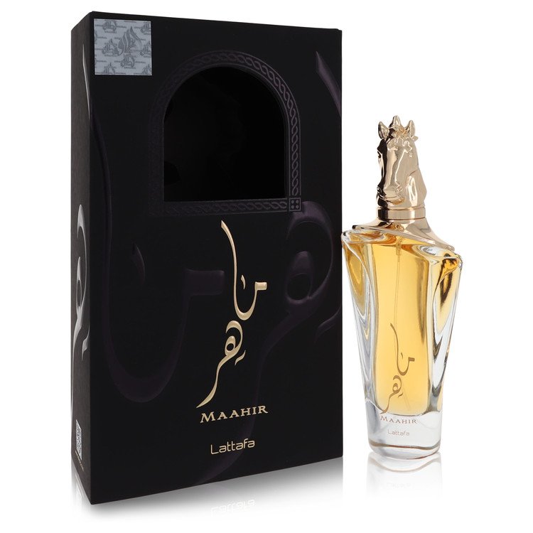 Maahir by Lattafa Eau De Parfum Spray (Unisex) 3.4 oz for Women