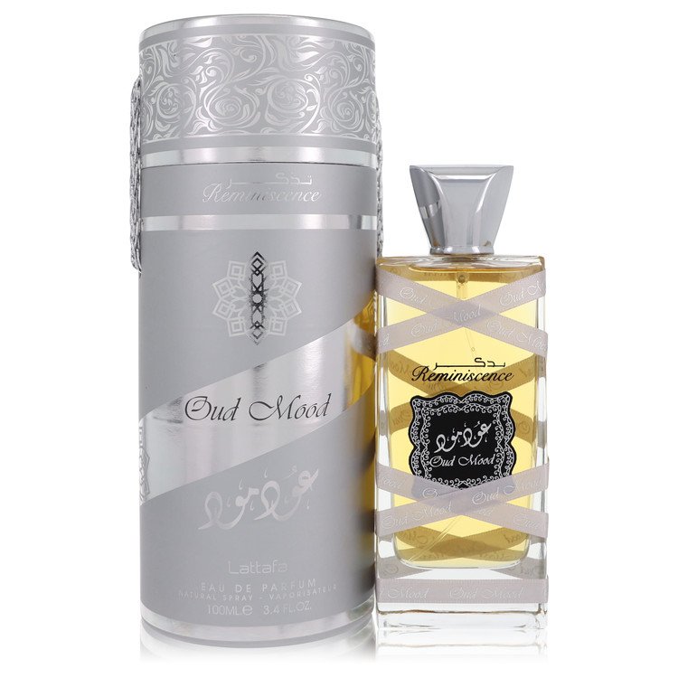 Oud Mood Reminiscence by Lattafa Eau De Parfum Spray (Unisex) 3.4 oz for Women