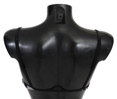 Roberto Cavalli Elegant Black Lace Reggiseno Bra