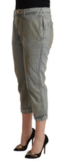 CYCLE Chic Mid Waist Cropped Skinny Pants