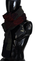 Dolce & Gabbana Elegant Wool-Cashmere Men's Scarf